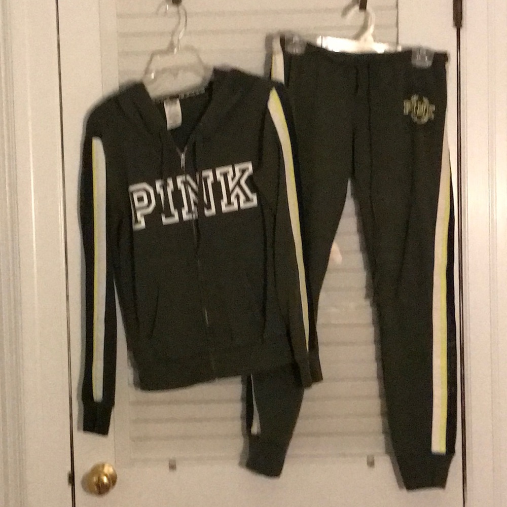 Pink Victoria's Secret limited edition sweatsuit
